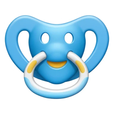 Chupeta azul sticker