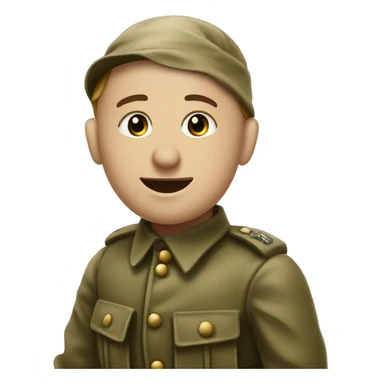 disabled ww1 soldie with amputation sticker