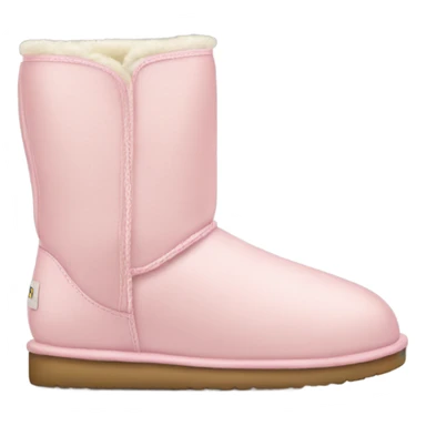 light pink uggs sticker