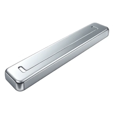 Create a silver bar that is visible in a small navigation bar for my jewellery shop website make it attractive for the navigation bar make it visible properly. Make the gold bar and silver similar or same in style sticker