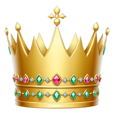 golden crown royal without too many details sticker