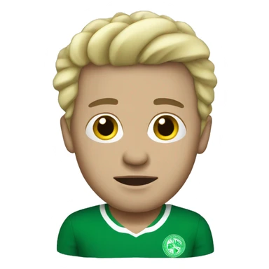 nigeria white fan sticker