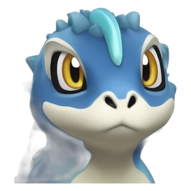 Hyper Realistic miraidon in pokemon sticker