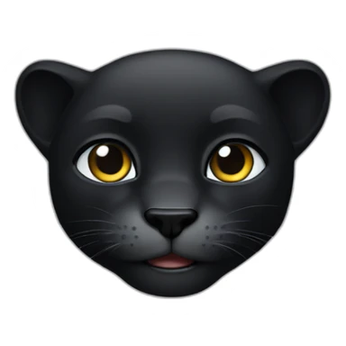 black panter sticker