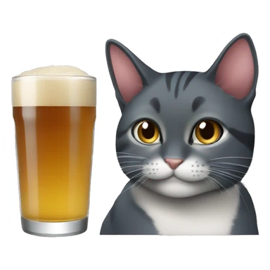 cat drinking uruguaian mate sticker