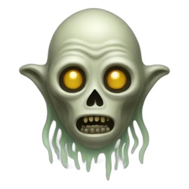 tibetan dead ghost alien sticker