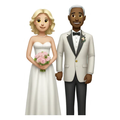 married couple sticker