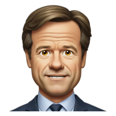 Mark rutte sticker
