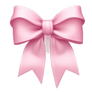 light pink coquette bow sticker