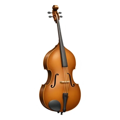 upright bass sticker