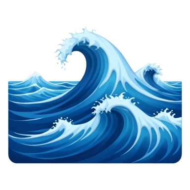 parting of the sea sticker