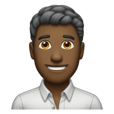 guy with elephant's ears sticker