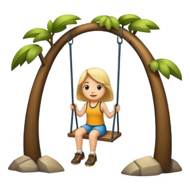 swing hike sticker