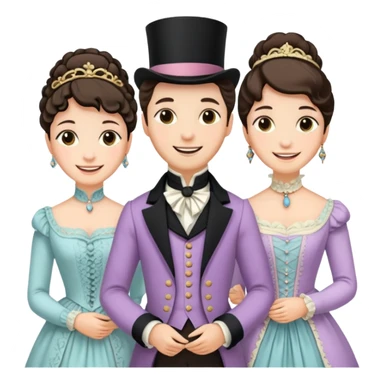 Bridgerton series emoji sticker