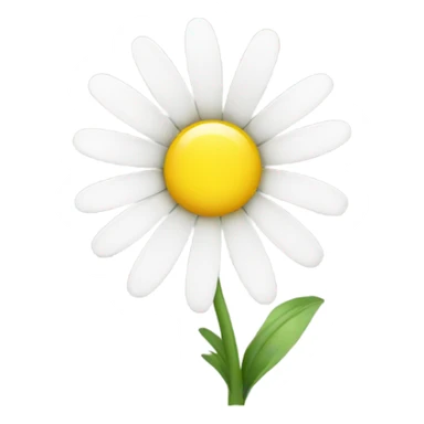 A daisy sticker