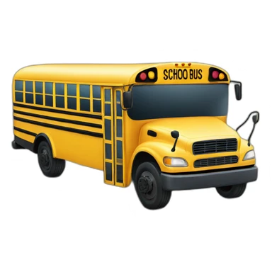 school bus sticker