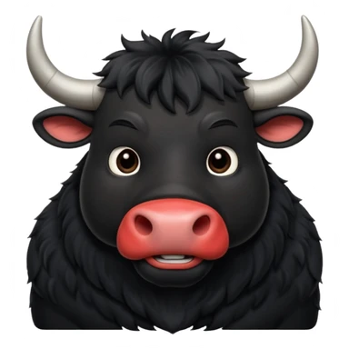 Ferdinand (black) from the Ferdinand disney movie sticker