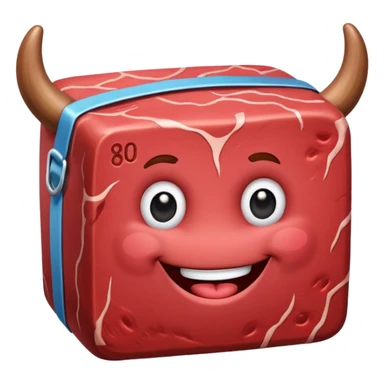 a box of Steak-umm frozen beef, with a cartoon steak mascot sticker