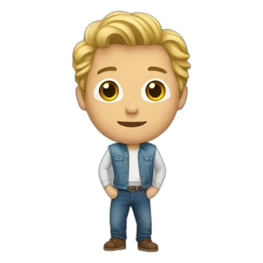 white-kyle-from-indiana sticker