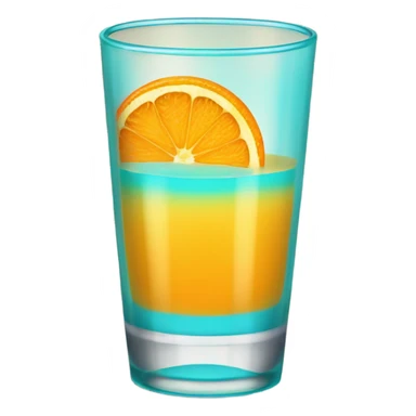 Orange juice  sticker