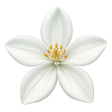 Jasmine flower emoji sticker