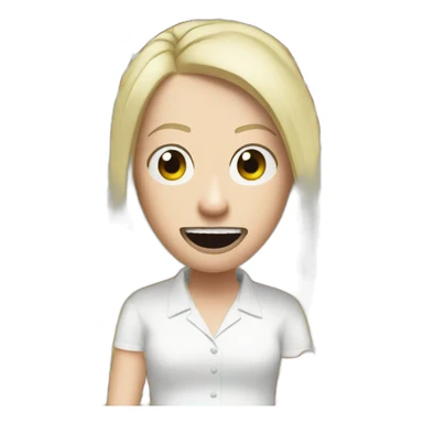 Shaun of the Dead with Queen punch sticker