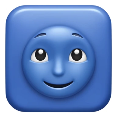 dark periwinkle button  sticker