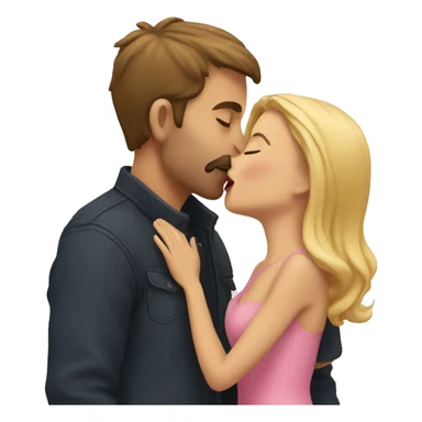 Me kissing sticker