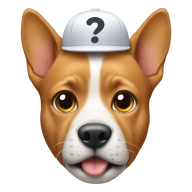 Dog with cat on its head sticker