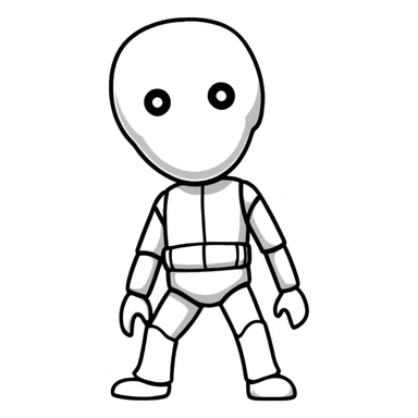 action figure sticker