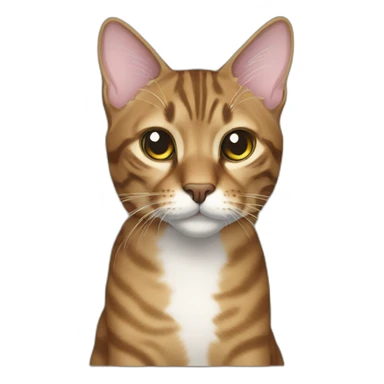 California spangled cat sticker