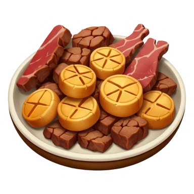 meat bits sticker