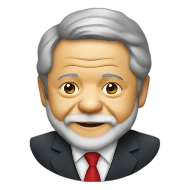 Brazilian president lula sticker