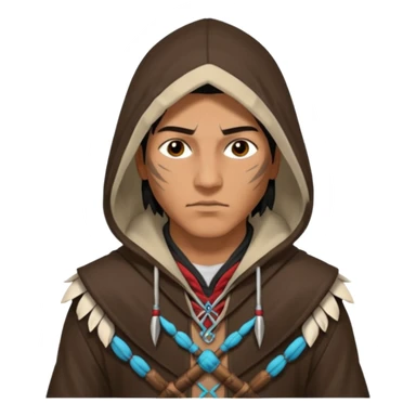 Assassin Conner from assassin's creed 3 sticker