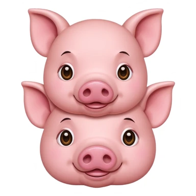 🫵🏽🐷🐷 sticker