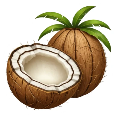 Coconut sticker
