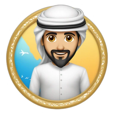 Hamdan bin Mohammed bin Rashid sticker