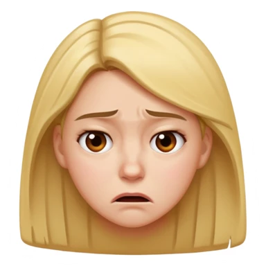 woman frustrated  sticker