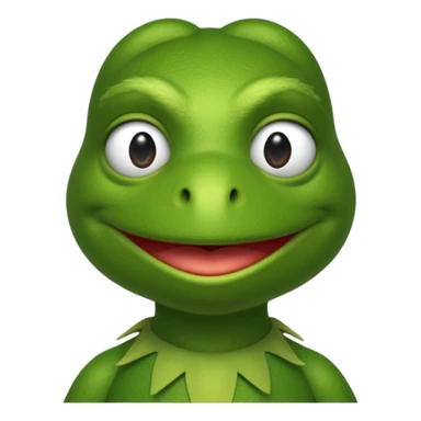 Kermit with different feelings sticker