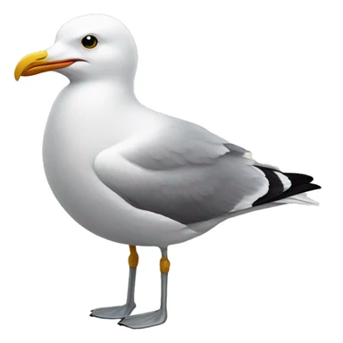 seagull sticker