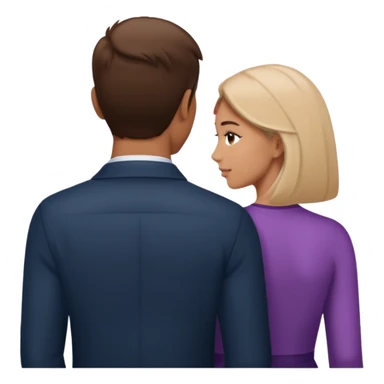 Man giving woman backshots sticker