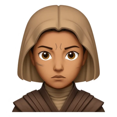 ge’daii from Star Wars with his pushing power sticker