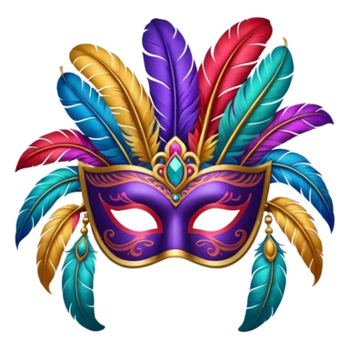 Festival Mask sticker