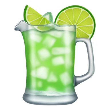 A jug of margarita sticker