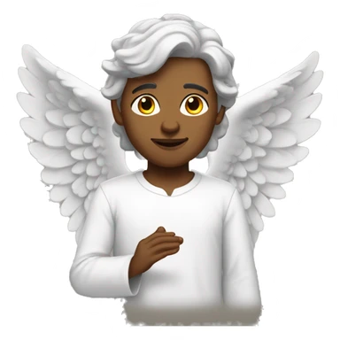 Biblically accurate angel sticker