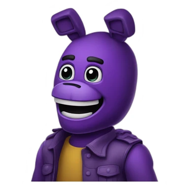 Purpul guy fnaf sticker