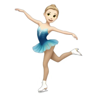 Alexandra trusova figure skater sticker