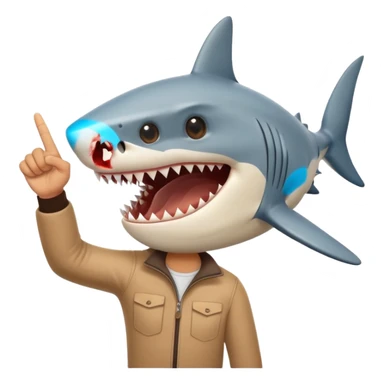 🦈🖕 sticker