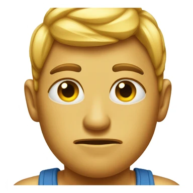 Sweating emoji sticker