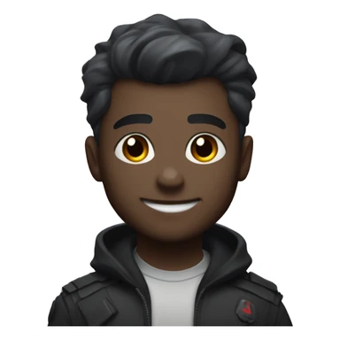 the character "Omen" from the video game "VALORANT" sticker